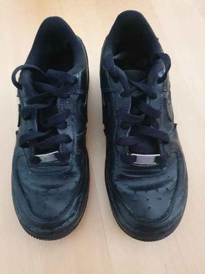 Air force one negras Zapatos y calzado de niños de segunda mano baratos