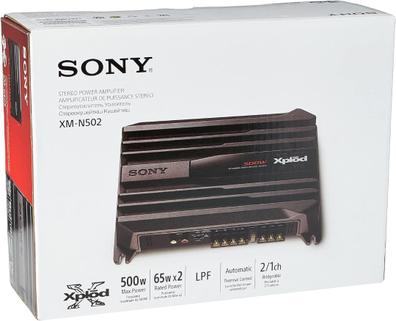 Sony XMN1004.EUR Amplificador multicanal para vehículos, 4/3/2