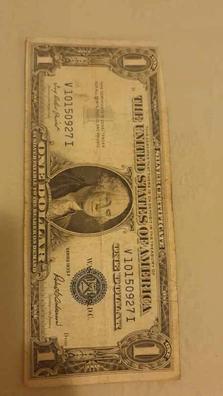 Billete De 1 Dolar 1935 Sello Azul Silver Certificate