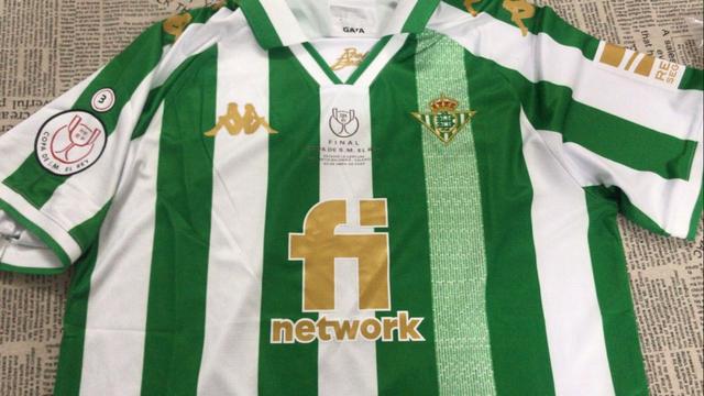Final Copa Real Betis Equipacion 2021 Final Copa Del Rey Camisa