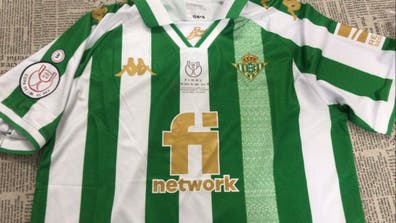 Écharpe Real Betis – Finale Copa Del Rey 1997 Contre Barcelone, Vintage, Bon état