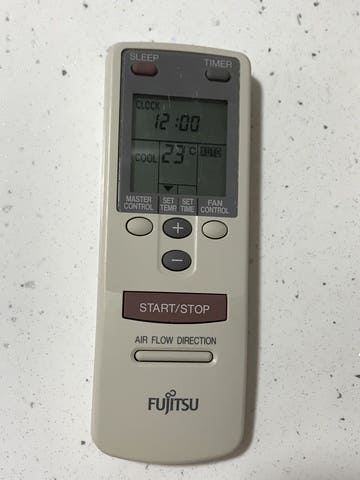Milanuncios Mando aire acondicionado Fujitsu AR-AB9