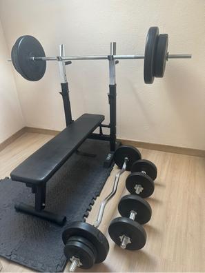 Ejercicio Barra Con Discos Segunda Mano Barra Banco Para Pesas De