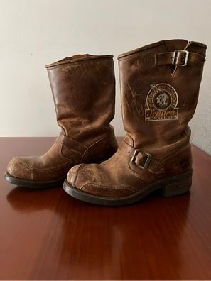 Sendra Boots - 2605 Botas Cowboy De Mujer y Hombre con Tacon y Horma de  Punta- Estilo Botas Camperas en Marron - Botas Elegantes 