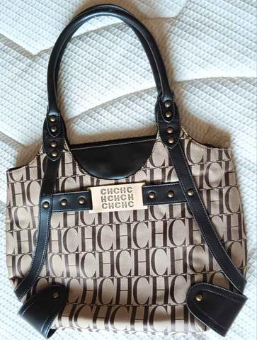 Milanuncios Bolso de CH marrón y beige