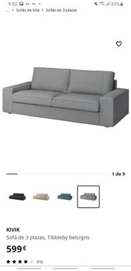 MILANUNCIOS | Sofa de tres plazas ikea Sofás, sillones y sillas de segunda  mano baratos en Canarias