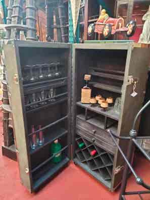 Milanuncios - Original Mueble Bar Baúl Equipaje