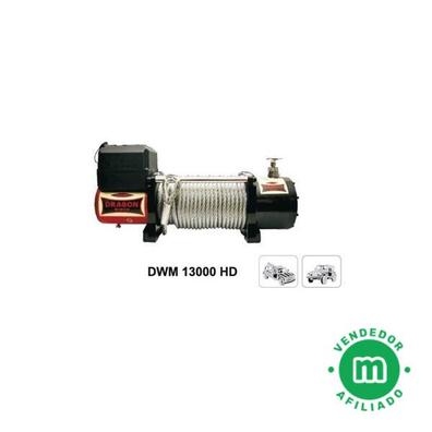 Cabrestante Electrico DRAGON WINCH DWH 12.000 HD - 5.443 Kg