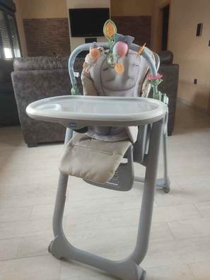 Trona chicco polly magic Ropa, artículos y muebles de bebé de segunda mano