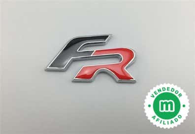 Emblema Trasero Original SEAT Leon (5F) Cupra - Color Negro Brillante