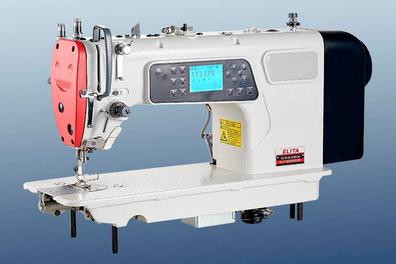 Máquina de coser industrial de la puntada recta de la máquina de coser,  motor servo