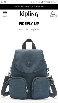 Kipling CLAS SEOUL Mochila Grande, Teal C (Azul): .es: Equipaje