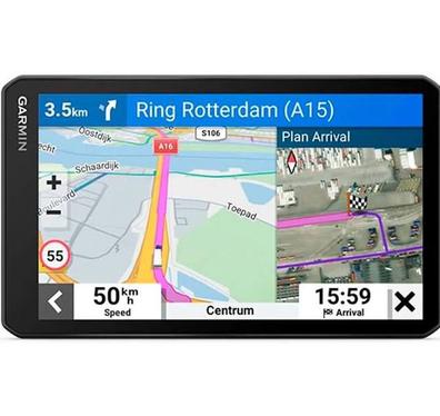 Navegación GPS para coche y autocaravana, GPS de 7 pulgadas de pantalla  táctil del vehículo, mapas gratuitos de por vida de América del Norte USA