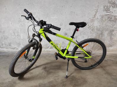 Bicicleta niños mtb 24 pulgadas Rockrider ST 500 negro 8-12 años - Decathlon