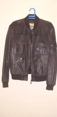 Chaqueta cuero Ropa, moda de hombre de mano barata | Milanuncios