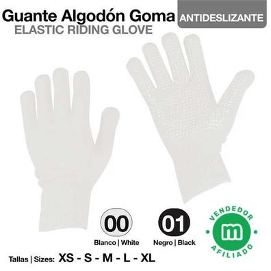 GUANTES ALGODON C/GOMA ANTIDESLIZANTE