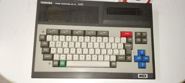 Milanuncios - Ordenador Toshiba home HX 10 64K MSX