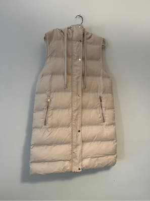 Chaleco Largo Chaleco Piel Conejo Zara Abrigo Chalecos De Pelo De