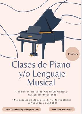 enchufe Tarjeta postal insalubre Cursos y clases de piano en San Cristóbal de la Laguna | Milanuncios