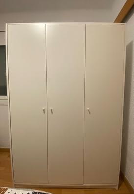 KLEPPSTAD armario con 3 puertas, blanco, 117x176 cm - IKEA