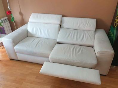 Sofa piel natuzzi Muebles de segunda mano baratos