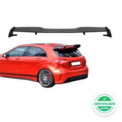 Alerón Labial Para Maletero Mercedes SL Clase R107 (1971-1989) – Poliuretano Negro, Sin Pintar, Marca Fyralip
