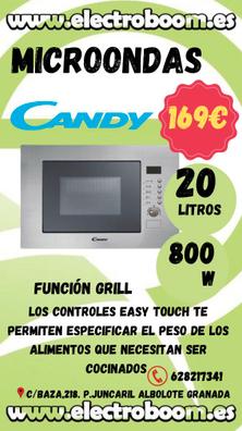 Microondas Integrable con Grill Candy MIC20GDFX, 800 W, 20 L, 8