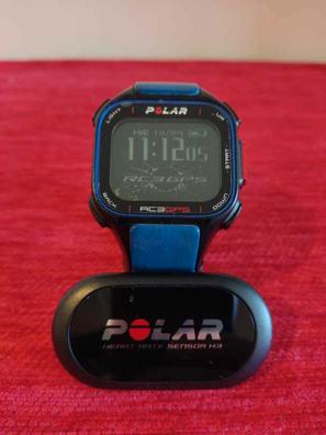 Recambio correa - Pulsera silicona Negra compatible con Polar Vantage M (22  mm) INF, Negro