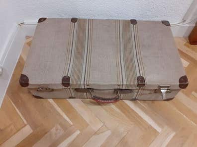 Milanuncios Antigua maleta de viaje tesa