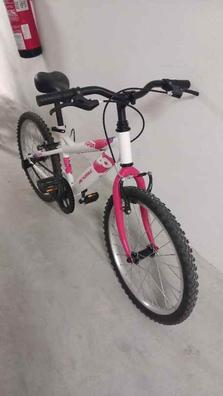 Bicicleta Infantil de Montaña Denbike First de 20 Blanca/Rosa