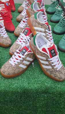 adidas gazelle silver green womens adidas Skateboarding Gazelle ADV Shoe Ecru Tint Olive IH3351 ONLINE ON –  ARROW & BEAST main image 1
