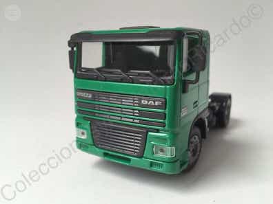 Camion Joal 1/50 – DAF XF 95 SpaceCab+ Semi-remorque TAUTLINER – Métal – Sans Boîte