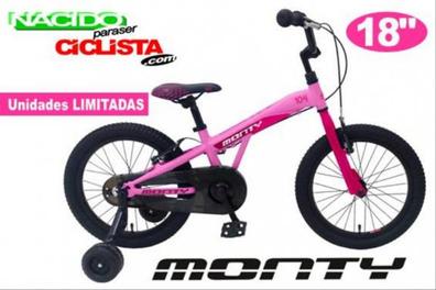 Bicicleta Infantil Monty 104 18 pulgadas