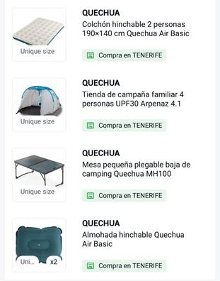 Colchón hinchable 2 personas 190×140 cm Quechua Air Basic