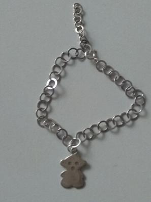 Pulseras pandora eslabones grandes de plata de ley de segunda mano