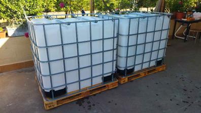 Depósito de 1000 litros. IBC-GRG. Ideal para almacenamiento de agua y otros  fluidos.