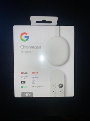 Reproductor multimedia Google Chromecast con Google TV HD (incluye Mando)