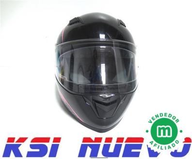 Casco Moto Mujer Cerrado Deportivo Con Lentes Incluidos Dot