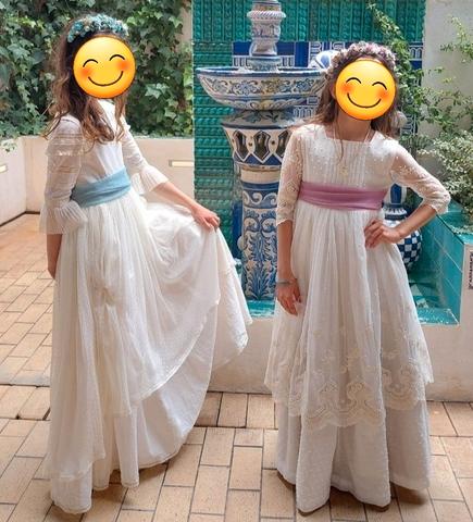 Vestidos de comunión para niña por tallas