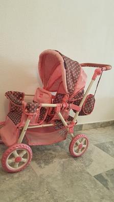 Carrito gemelar Muñecas de segunda mano Milanuncios