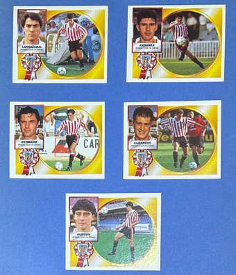 Poster De Football Athletic Club Bilbao - Saison 1994-1995 - Excellent état
