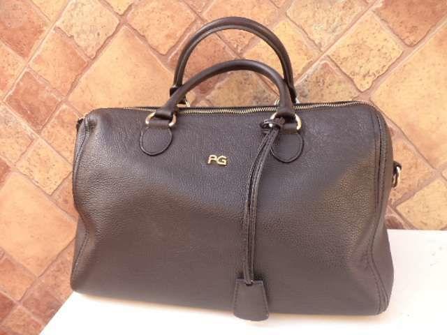 Bolso negro purificacion discount garcia