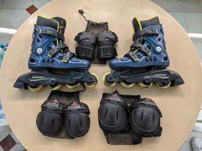 Protecciones boomerang para patines Patines de mano baratos | Milanuncios