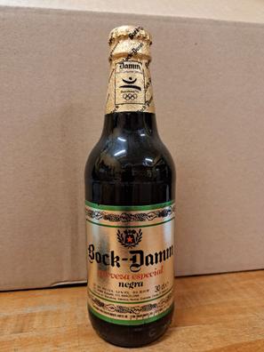 Damm - Cerveza Negra Bock-Damm, Pack de 24 Latas 33cl