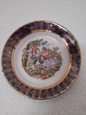 Platos antiguos porcelana Milanuncios