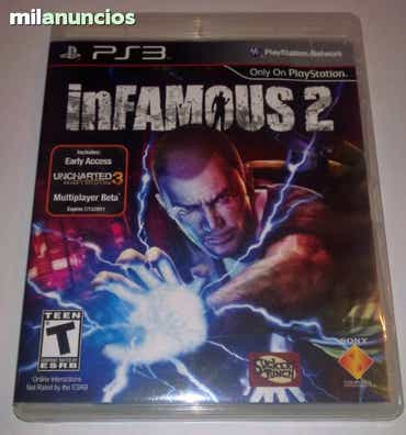 Jeu InFamous 2 Complet Pour PS3 - Version Française, Très Bon état