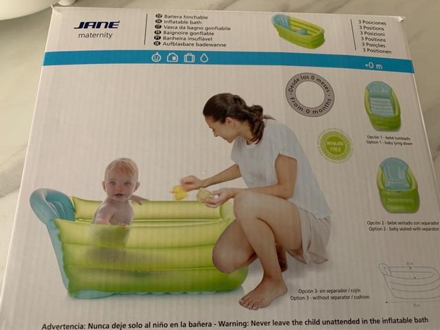 Milanuncios - Se vende bañera hinchable para bebés +0