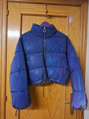 Chamarra Reflejante Chamarra Fosforescente Bershka Reflectante