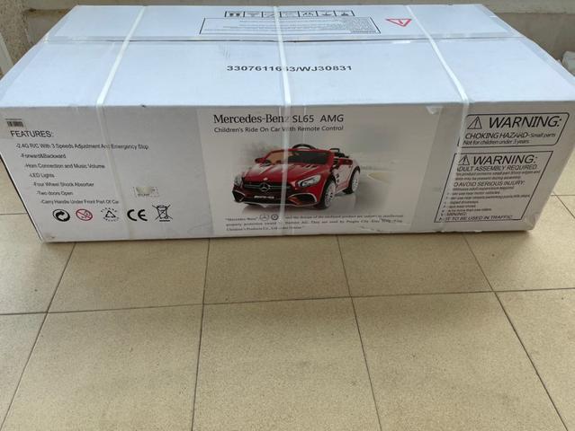 Coche bateria mercedes discount sl65 radiocontrol 12v