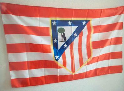 Bandera del Atlético de Madrid Oficial con Escudo - Grande